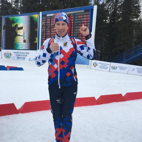 Алексей Слепов выиграл спринт чемпионата России по биатлону в Увате