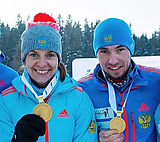 Биатлон Александр Логинов и Ирина Старых получили звание «Заслуженный мастер спорта России»