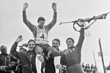Биатлон Николай Васильевич Пузанов не отказался пострелять и стал олимпийским чемпионом