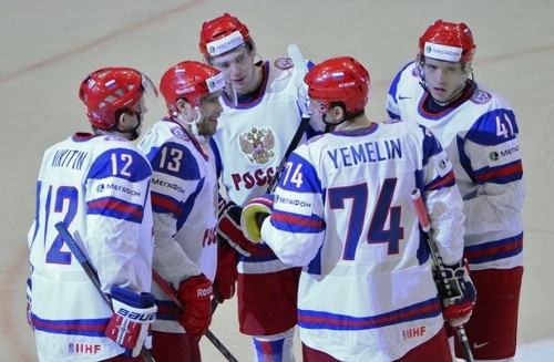 Сегодня, 17 мая, прямая трансляция встречи Россия — Норвегия (1/4 финала чемпионат мира по хоккею 2012)
