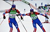 Биатлон Зайцева и Шипулин стали лучшими биатлонистами сборной по версии СБР