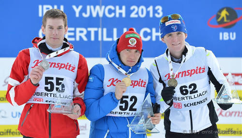 Александр Логинов – двукратный победитель первенства мира по биатлону среди юниоров в Австрии!