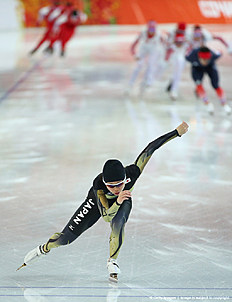 Конькобежный спорт Japan Speed Skating Team Training