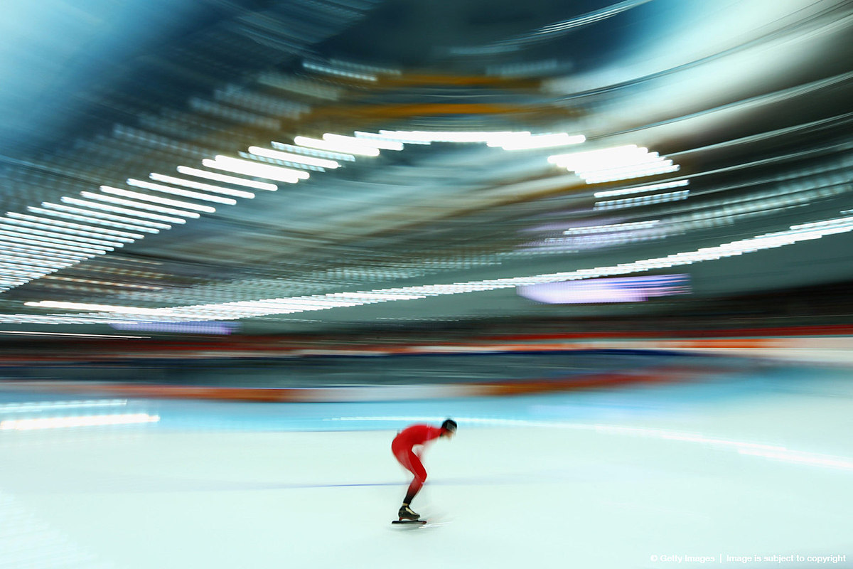 Speed Skating — Winter Olympics Day 1
