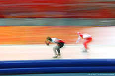 Конькобежный спорт Speed Skating — Winter Olympics Day 2