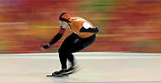 Конькобежный спорт Sven Kramer, of the Netherlands, competes in the men's 5 фото (photo)