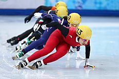 Конькобежный спорт Short Track Speed Skating — Winter Olympics Day 8