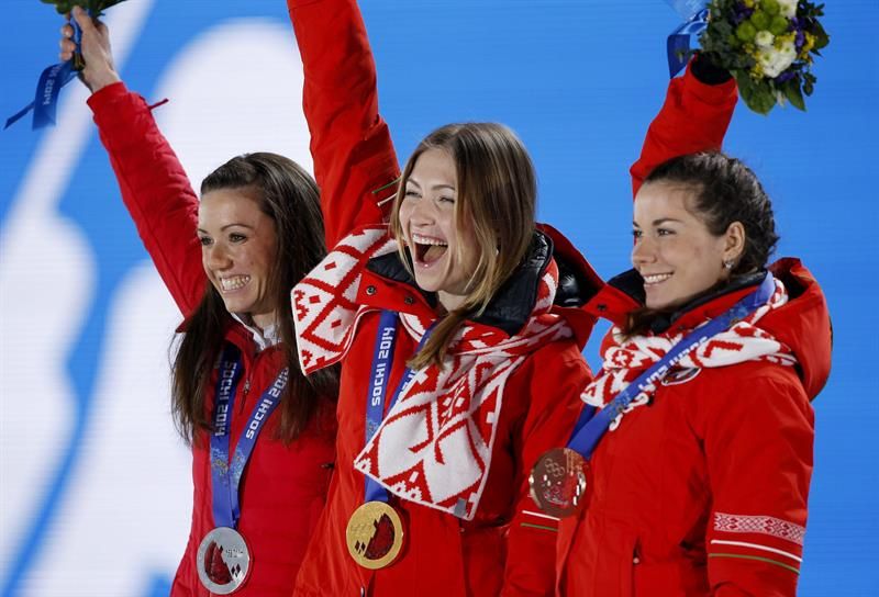 . Sochi (Russian Federation), 15/02/2014.- Gold medalist Darya фото (photo)
