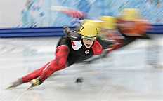 Конькобежный спорт FILE — This Feb. 21, 2014 file photo shows Valerie Maltais of фото (photo)