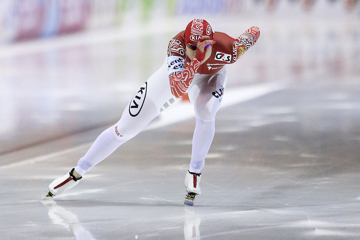 Russia's Olga Fatkulina, who took a third place overall, фото (photo)