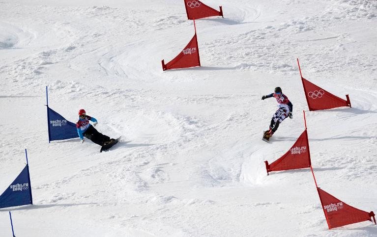 Snowboard (сноуборд): Russia's Vic Wild (eight) and Slovenia фото (photo)