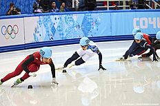 Конькобежный спорт 2014 Winter Olympics — Day 3