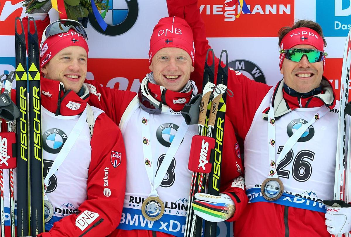 Norway's Boe beats brother to win biathlon World Cup sprint