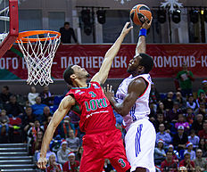 Баскетбол Баскетбол России: Lokomotiv Kuban Krasnodar v Anadolu Efes Istanbul фото (photo)