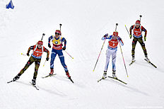 Биатлон IBU Biathlon World Cup — Men's and Women's Pursuit
