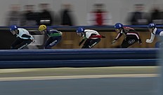 Конькобежный спорт From left, Bart Swings, of Belgium, Arjan Stroetinga, of the фото (photo)