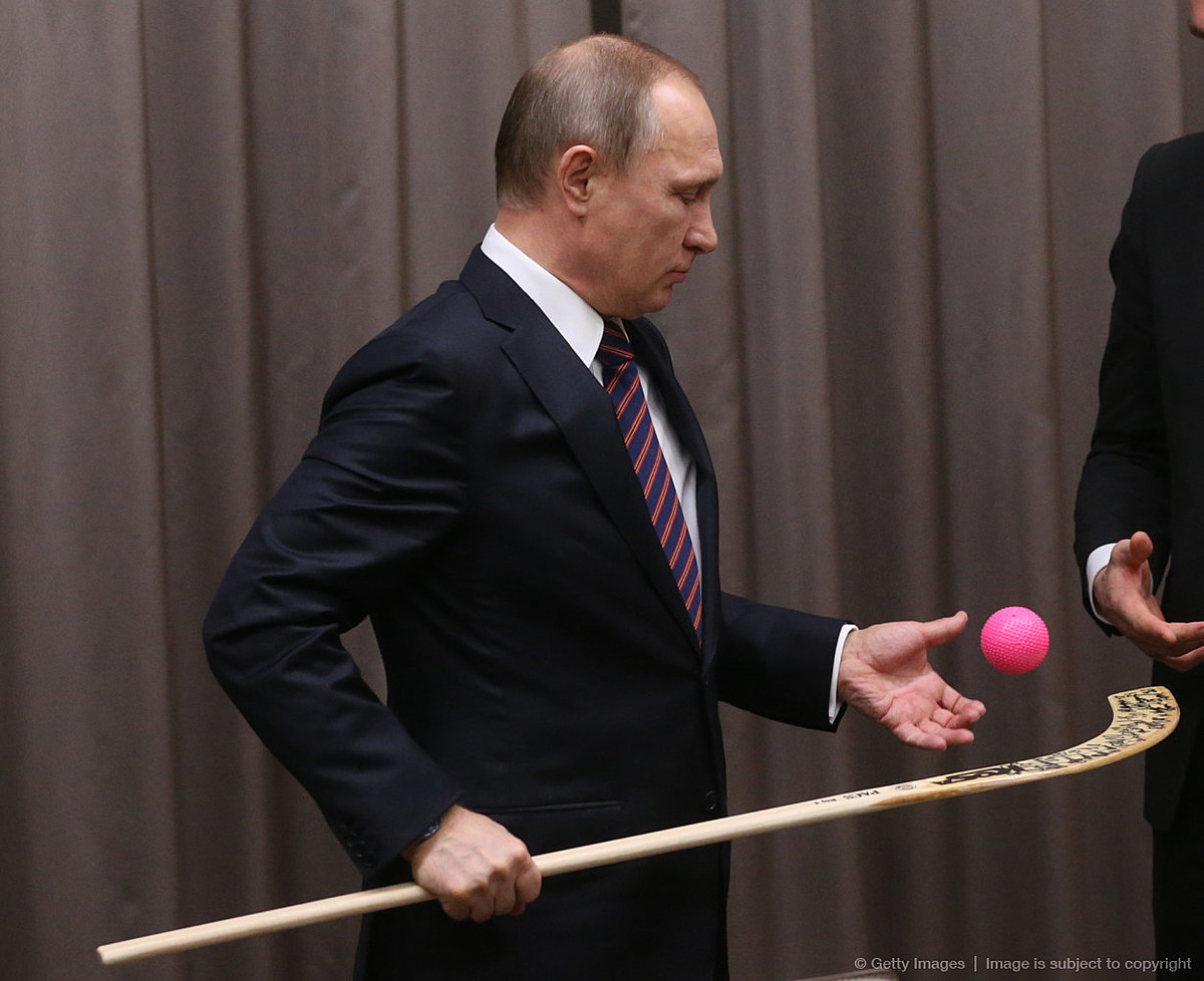 Владимир Путин в спортивном костюме