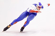 HEERENVEEN, NETHERLANDS — MARCH 13: Ruslanu00c2u00a0Murashov of Russia competes in the men 500m race during day three of the ISU World Cup Speed Skating Finals held at Thialf Ice Arena on March 13, 2016 in Heerenveen, Netherlands. (Photo by Dean Mouhtaropoulos/Getty Images)
