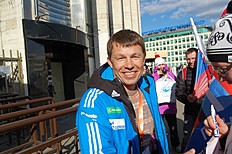 После гонки чемпионов в Москве апрель 2014