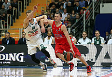 Баскетбол Баскетбол России: CSKA Moscow v Zalgiris Kaunas — Turkish Airlines Euroleague