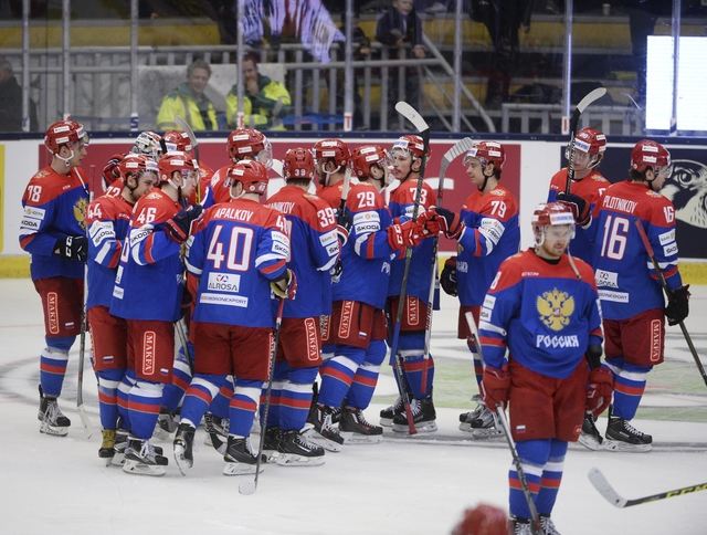 Российский хоккей: Ice Hockey — Sweden v Russia — Euro Hockey Tour