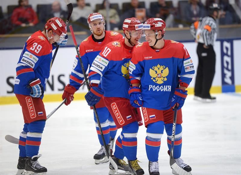 Российский хоккей: Vaesteras (Sweden), 23/04/2016.- Russia фото (photo)