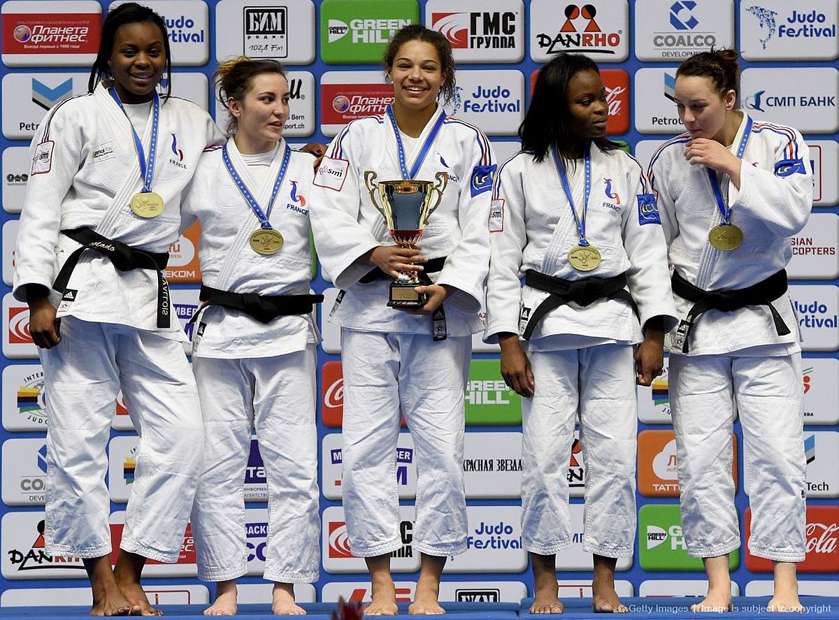Дзюдо в России (judo): JUDO-EURO-2016-WOMEN-TEAM-FRA