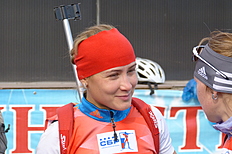 Анна Никулина. Сборная на Чемпионате России по летнему биатлону 2016