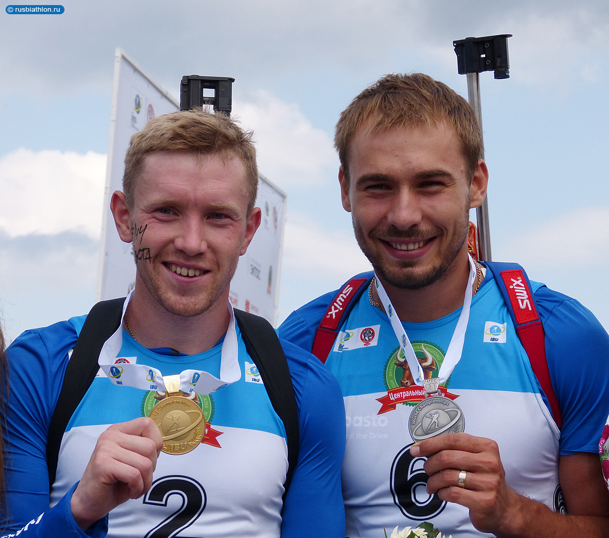 Олимпийские чемпионы Алексей Волков и Антон Шипулин