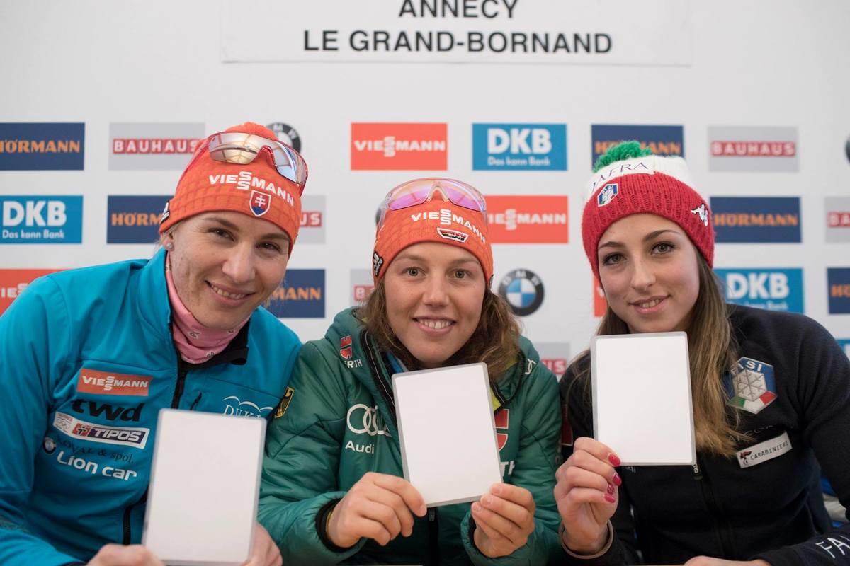 Biathlon Family supports international friendship and global peace with a #whitecard This is what biathlon is about: tough fights on the tracks and shooting range that end with a hug at the finish line?