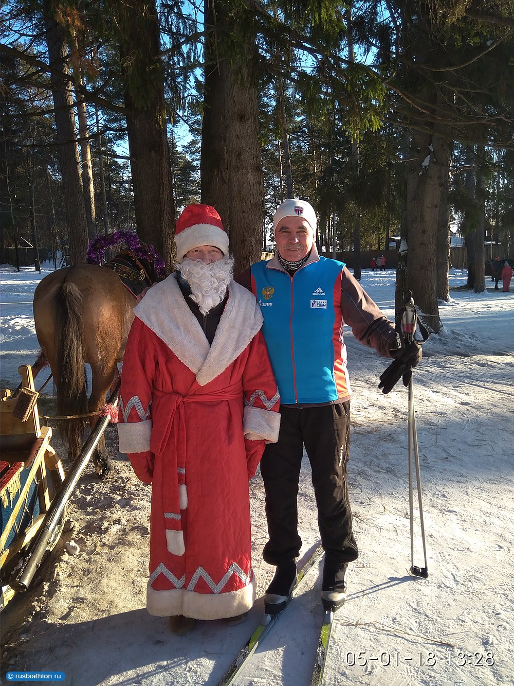 Рождественская гонка в г. Воткинске.