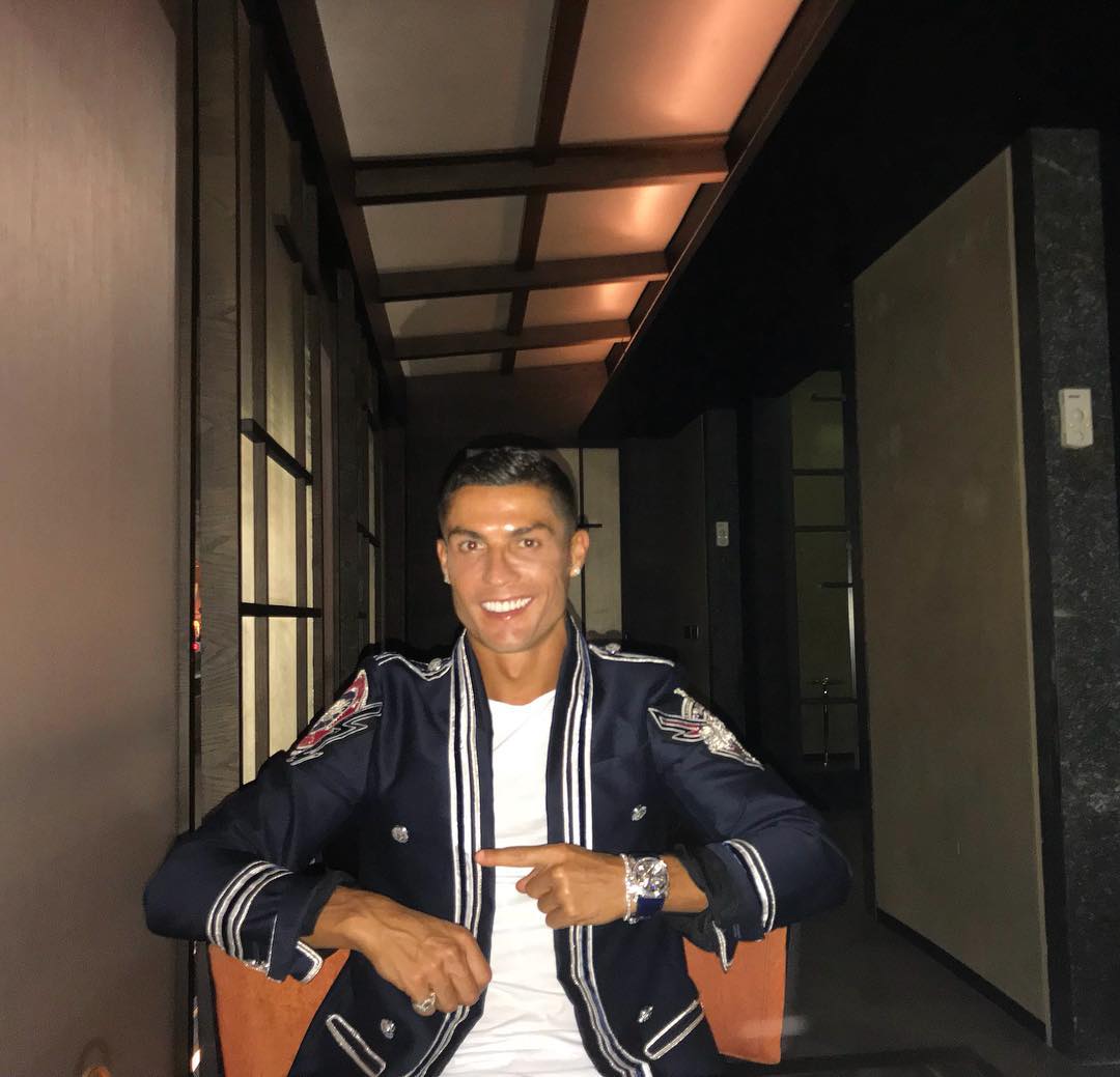 Криштиану Роналду обновил свою фотоленту в своем Инстаграме