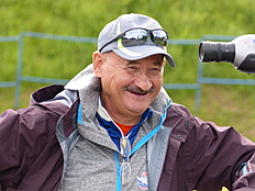 Анатолий Хованцев (главный тренер сборной России по биатлону и старший тренер мужской команды)