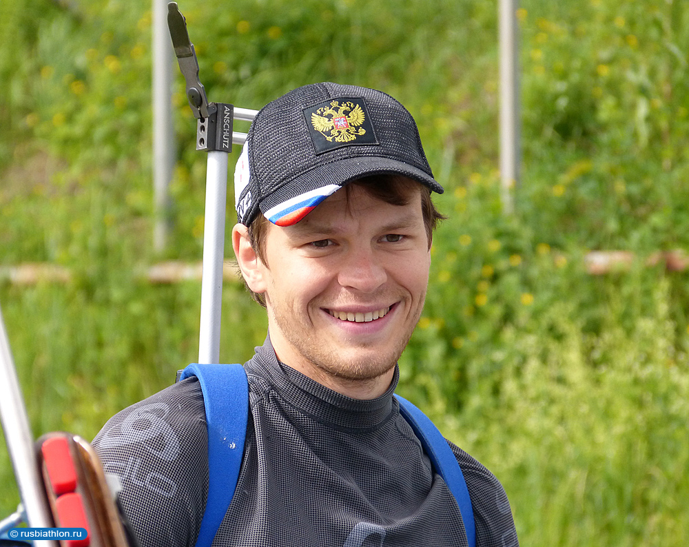 Матвей Елисеев. Тренировочный межсезонный сбор российских биатлонистов