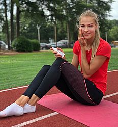 Легкая атлетика Дарья Клишина представила миру свою фотографию в Instagram