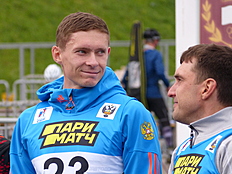 В первый день летнего чемпионата России по биатлону в Чайковском (Пермский край) прошли индивидуальные гонки на лыжероллерах у мужчин и женщин