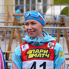 Екатерина Глазырина — четвёртая в кросс-спринте на Чемпионате России по летнему биатлону-2019