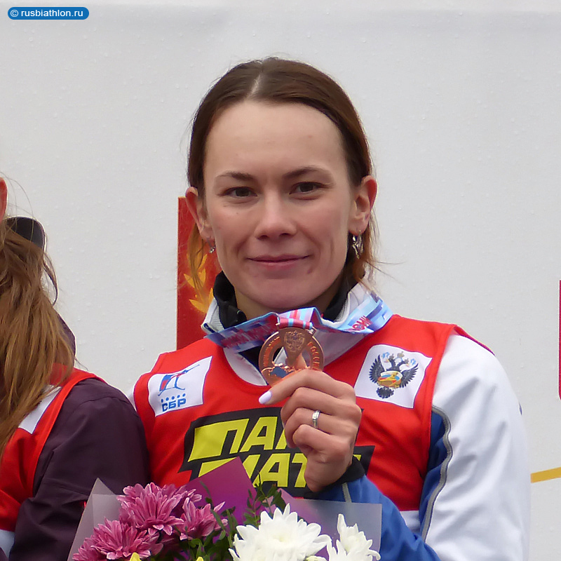 Екатерина Муралеева — бронзовый призер Чемпионата России по летнему биатлону в спринт-кроссе
