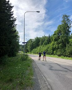 Спортсменка сборной команды Швеции Ханна Эберг 23 июня представила миру свой фотоснимок на своей личной странице в Инстаграм и сделала подпись: «Nostalgitripp».