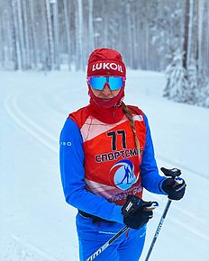 Лыжи Анна Нечаевская представила миру свою фотографию в Instagram