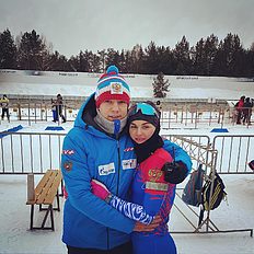Биатлонистка сборной команды России Наталья Гербулова 26 декабря представила миру свою креативную фотографию в социальной сети Инстаграм