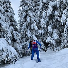 Спортсменка сборной команды России Лариса Куклина 14 января опубликовала новое фото на сайте Инстаграм и сообщила: «Желаю каждому заблудившемуся-найти себя ».