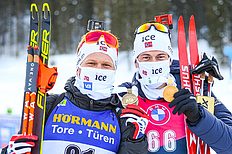 Известный атлет сборной команды Норвегии Йоханнес Бё 17 февраля сделал новую фотографию в социальной сети Инстаграм и подписал: «Young guns @sturlal and @johannesdale  Bravo».