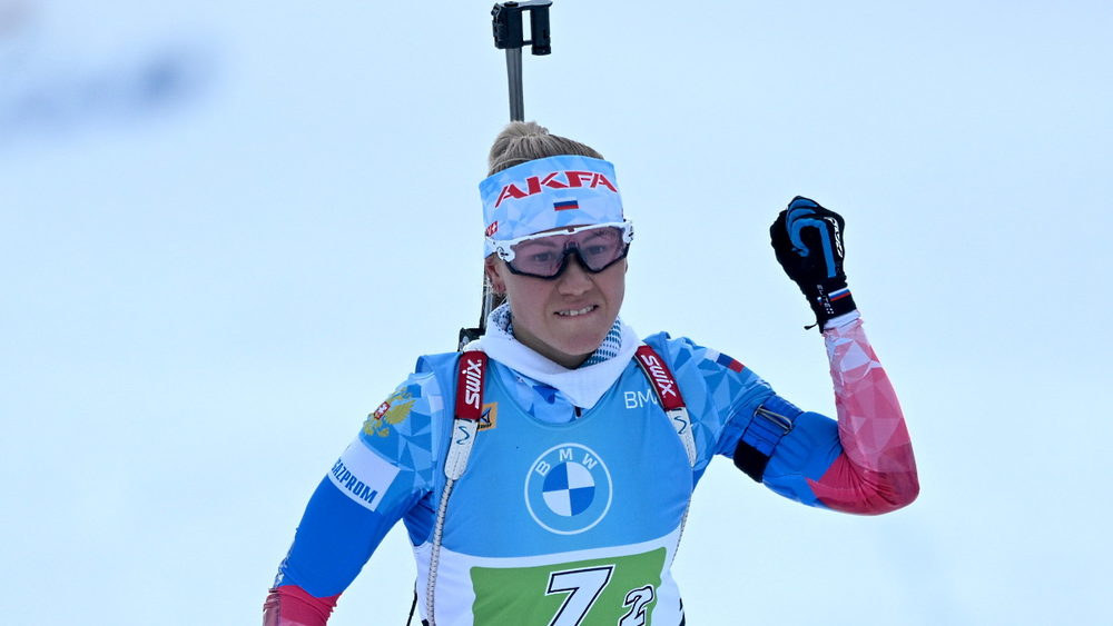 Кристина Резцова на КМ в олимпийском сезоне-2021/2022
