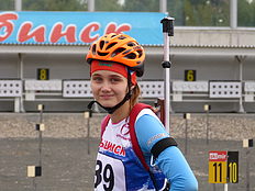 Биатлон Юлия Смирнова на Первенстве России по летнему биатлону-2022 в Дёмино
