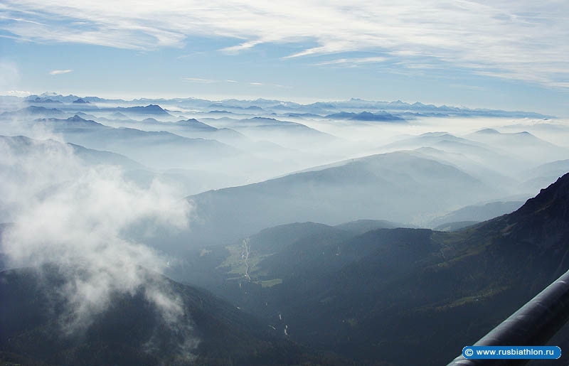 Высоты австрийских гор в Рамзау