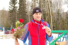 Биатлон Виктор Васильев с очередной медалью