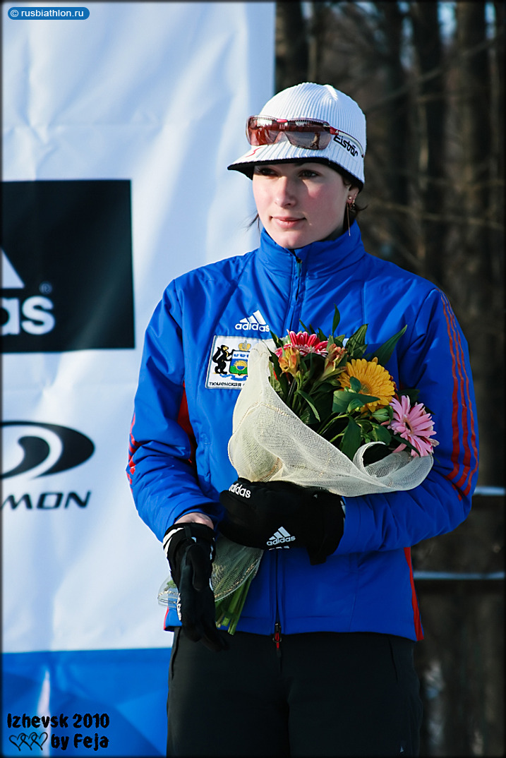Анастасия Токарева бронзовый призер Ижевской винтовки 2010