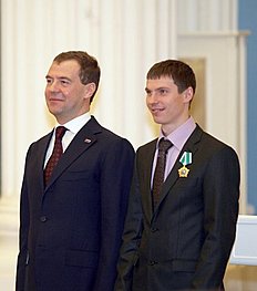 Биатлон Президент России и Евгений Устюгов
