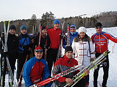 Биатлон Красноярские биатлонисты